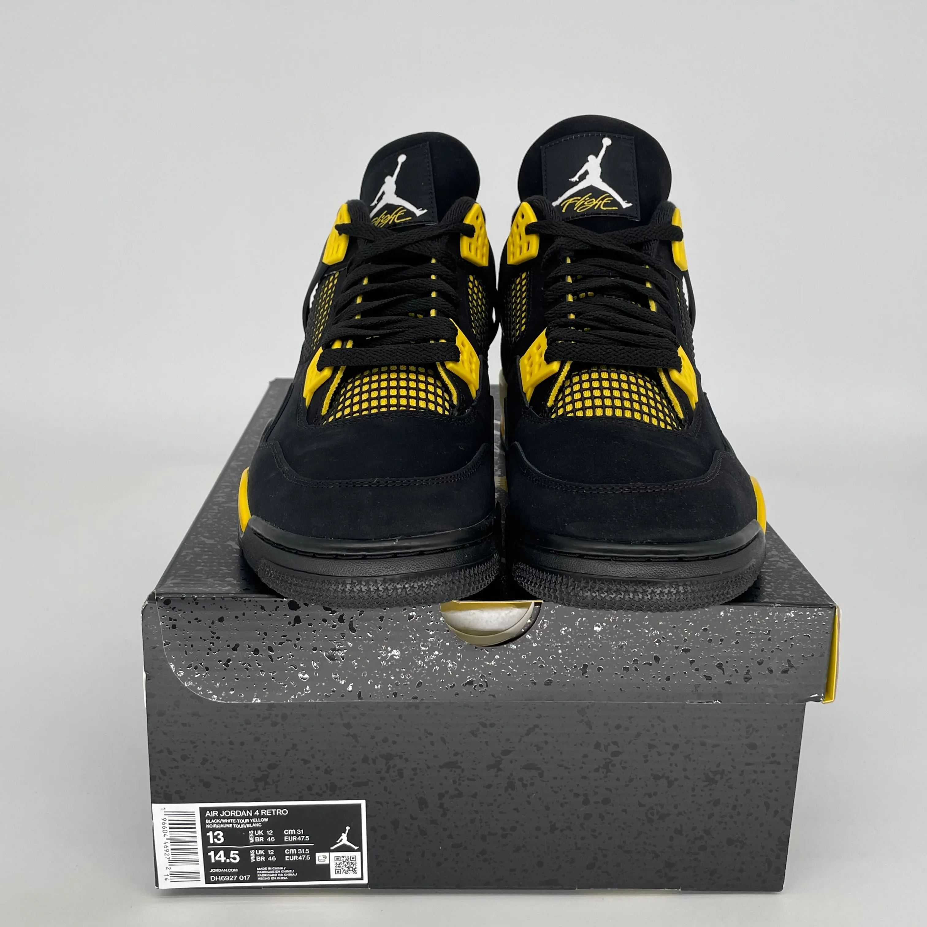 AIR JORDAN 4 THUNDER SIZE 13 DH6927-017
