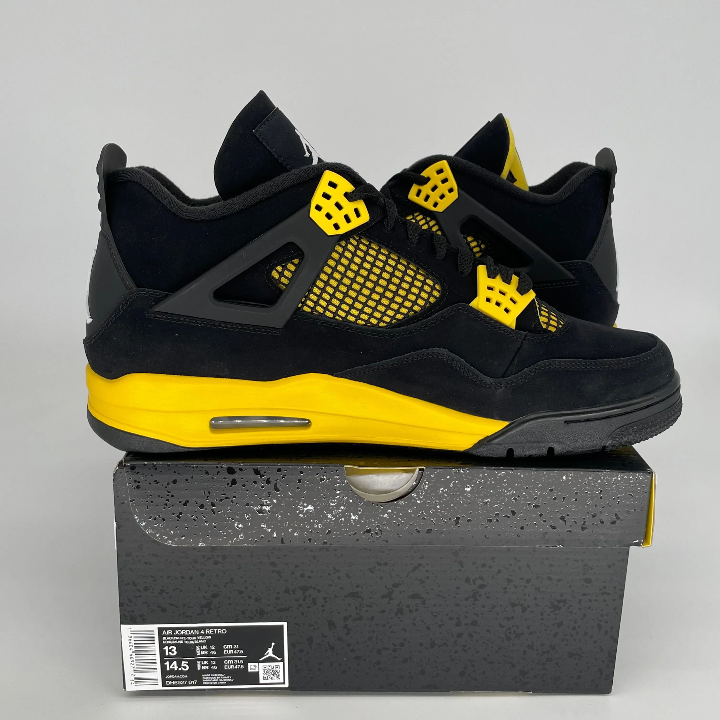 AIR JORDAN 4 THUNDER SIZE 13 DH6927-017