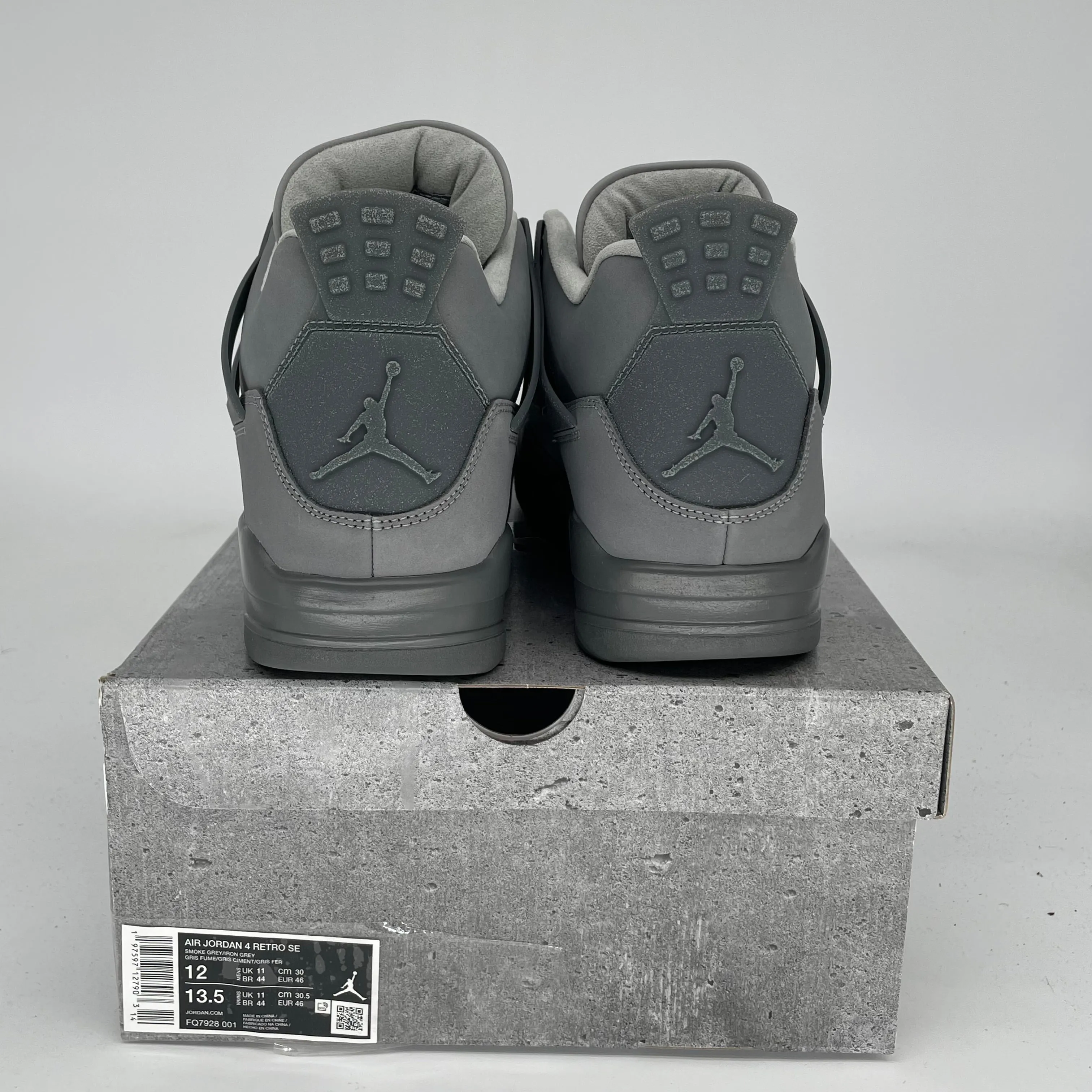 AIR JORDAN 4 WET CEMENT SIZE 12 FQ7928-001