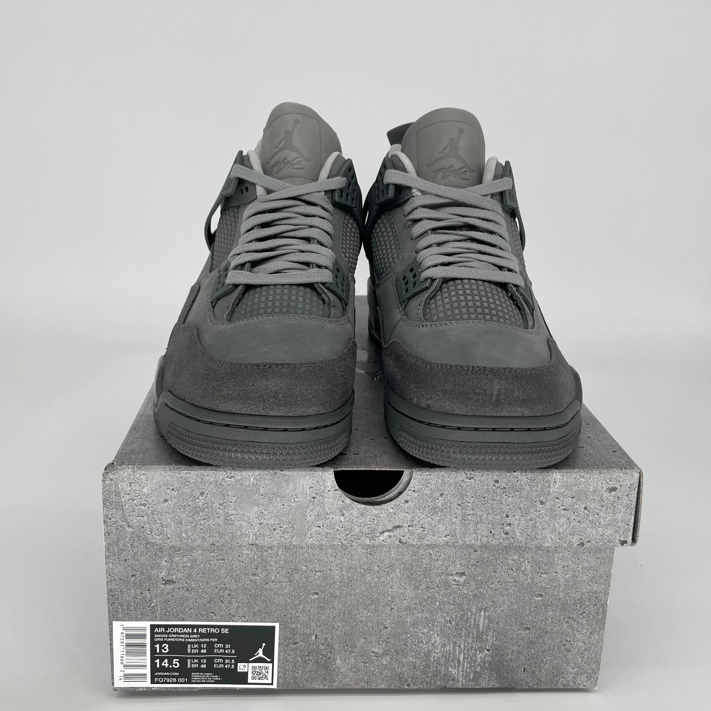 AIR JORDAN 4 WET CEMENT SIZE 13 FQ7928-001