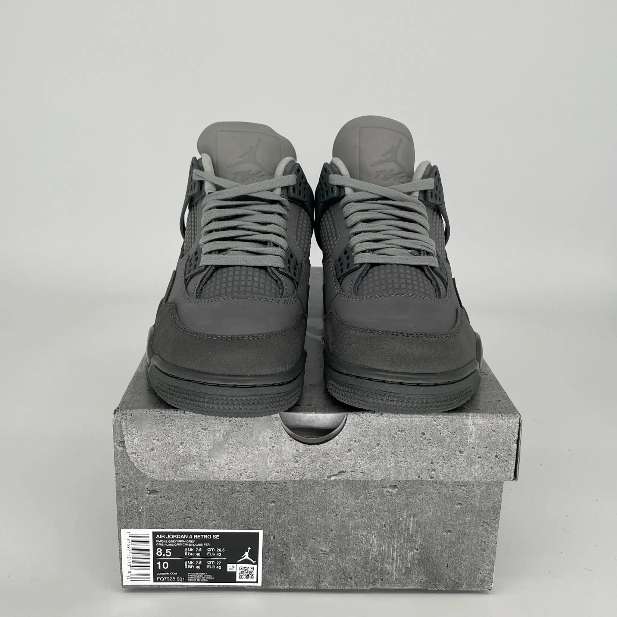 AIR JORDAN 4 WET CEMENT SIZE 8.5 FQ7928-001