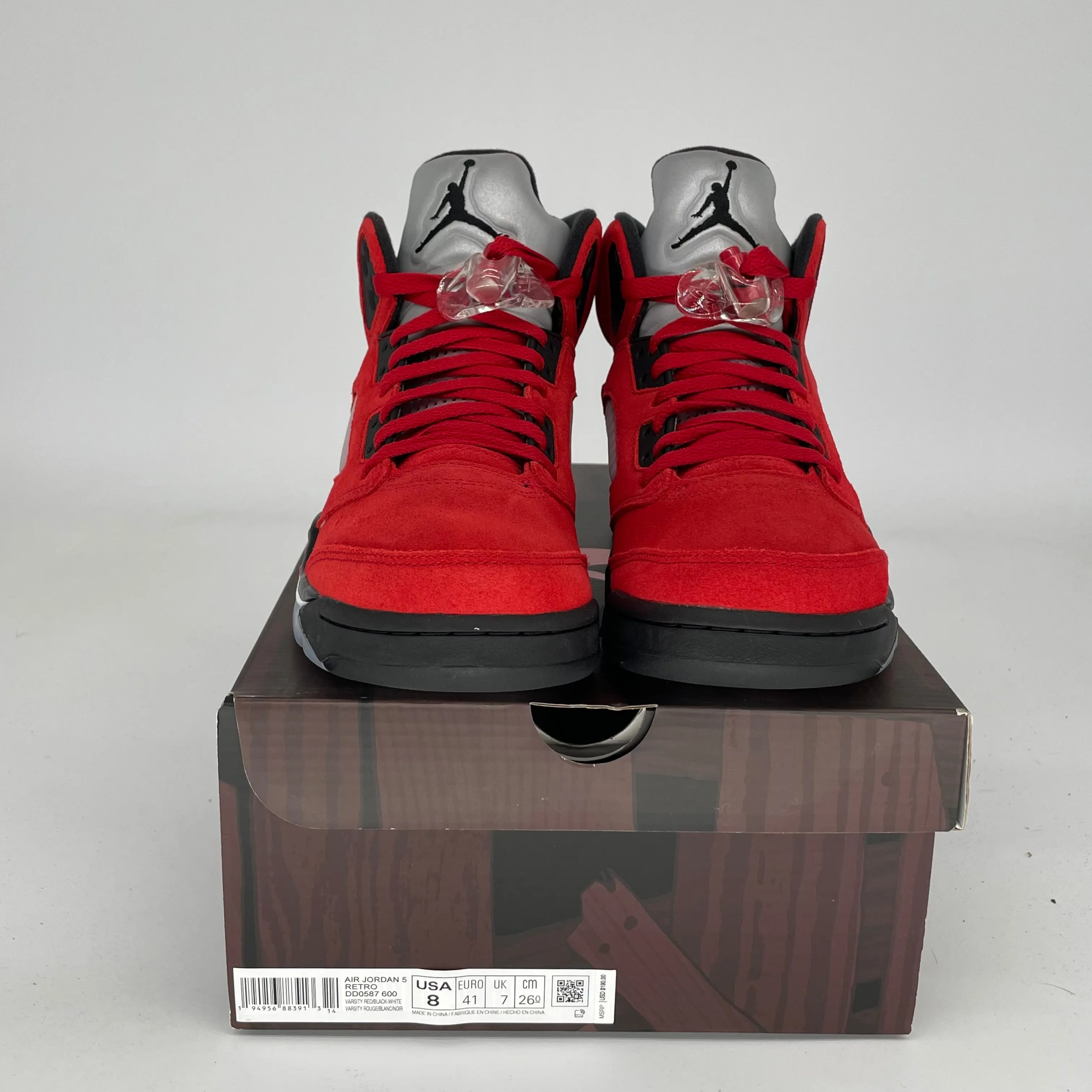AIR JORDAN 5 RAGING BULL SIZE 8 DD0587-600