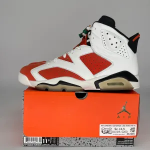 Air Jordan 6 Gatorade Like Mike White Size 11.5 384664-145