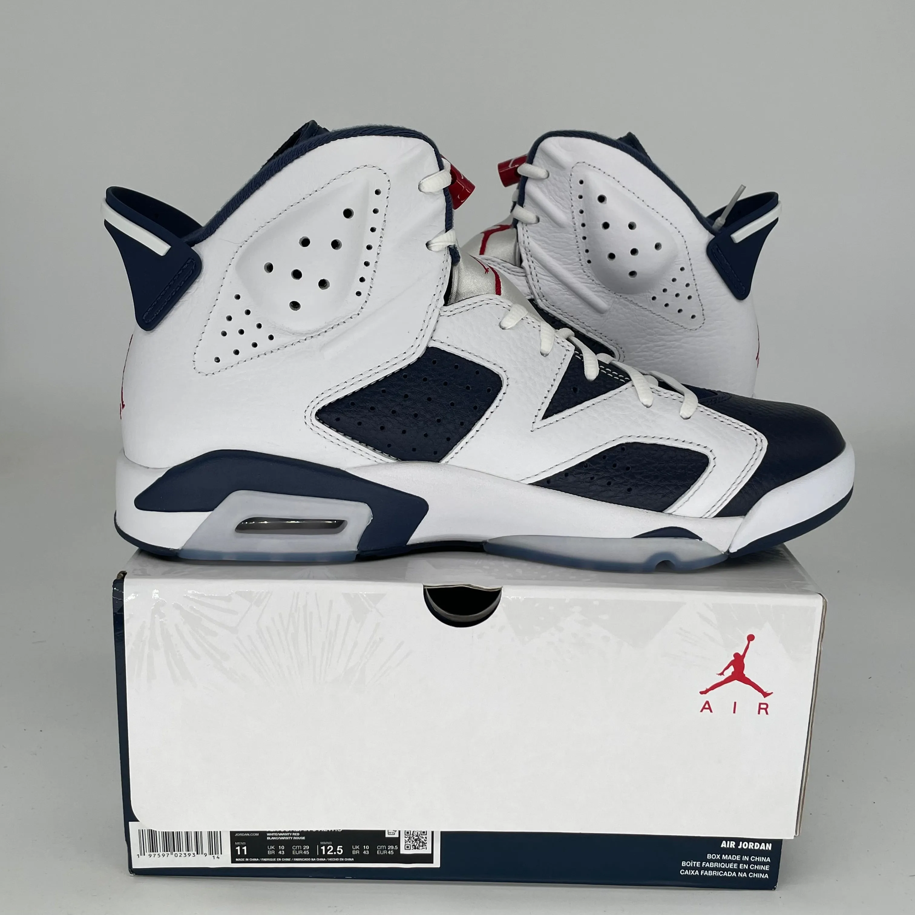 AIR JORDAN 6 OLYMPIC SIZE 11 CT8529-164
