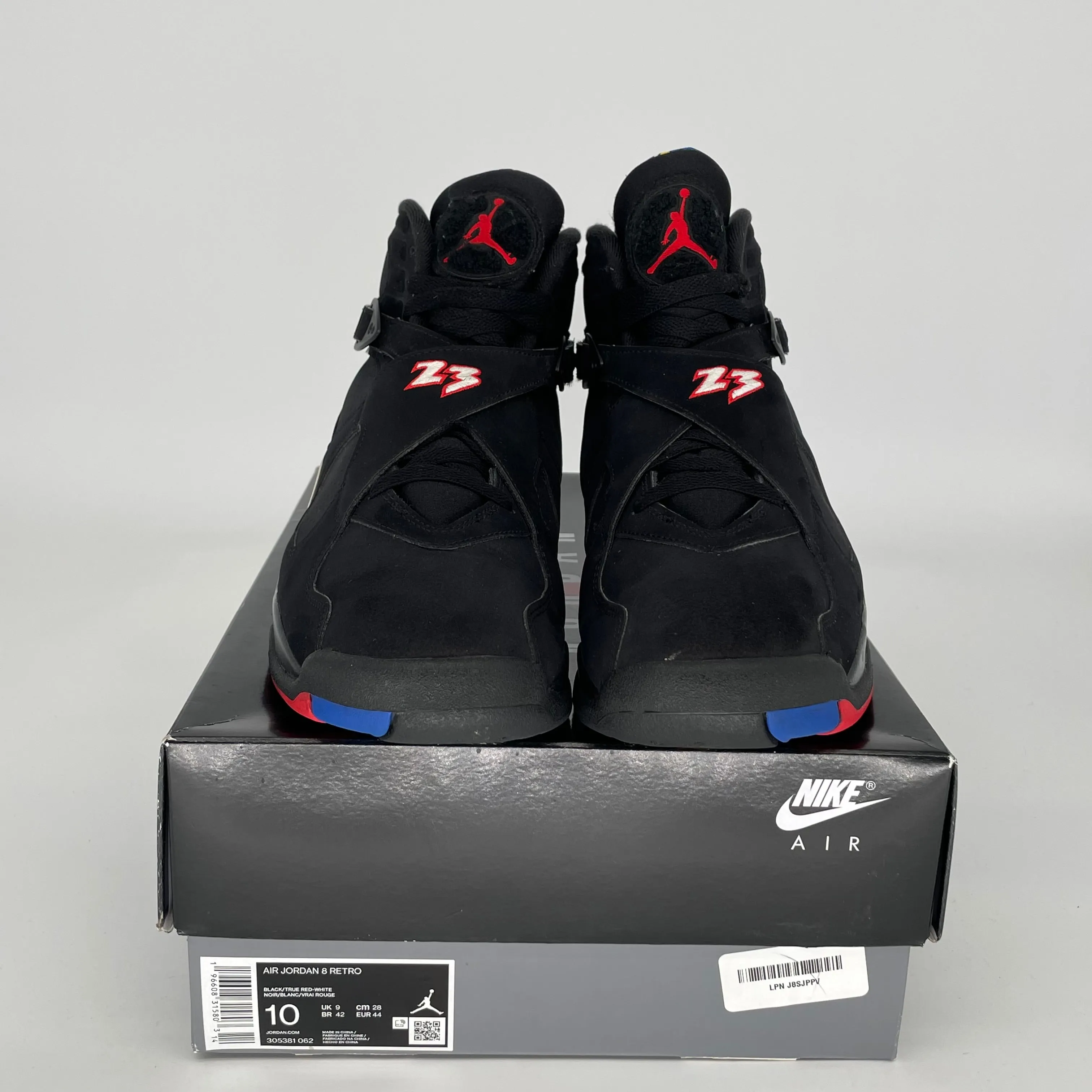 AIR JORDAN 8 PLAYOFFS SIZE 10 305381-062