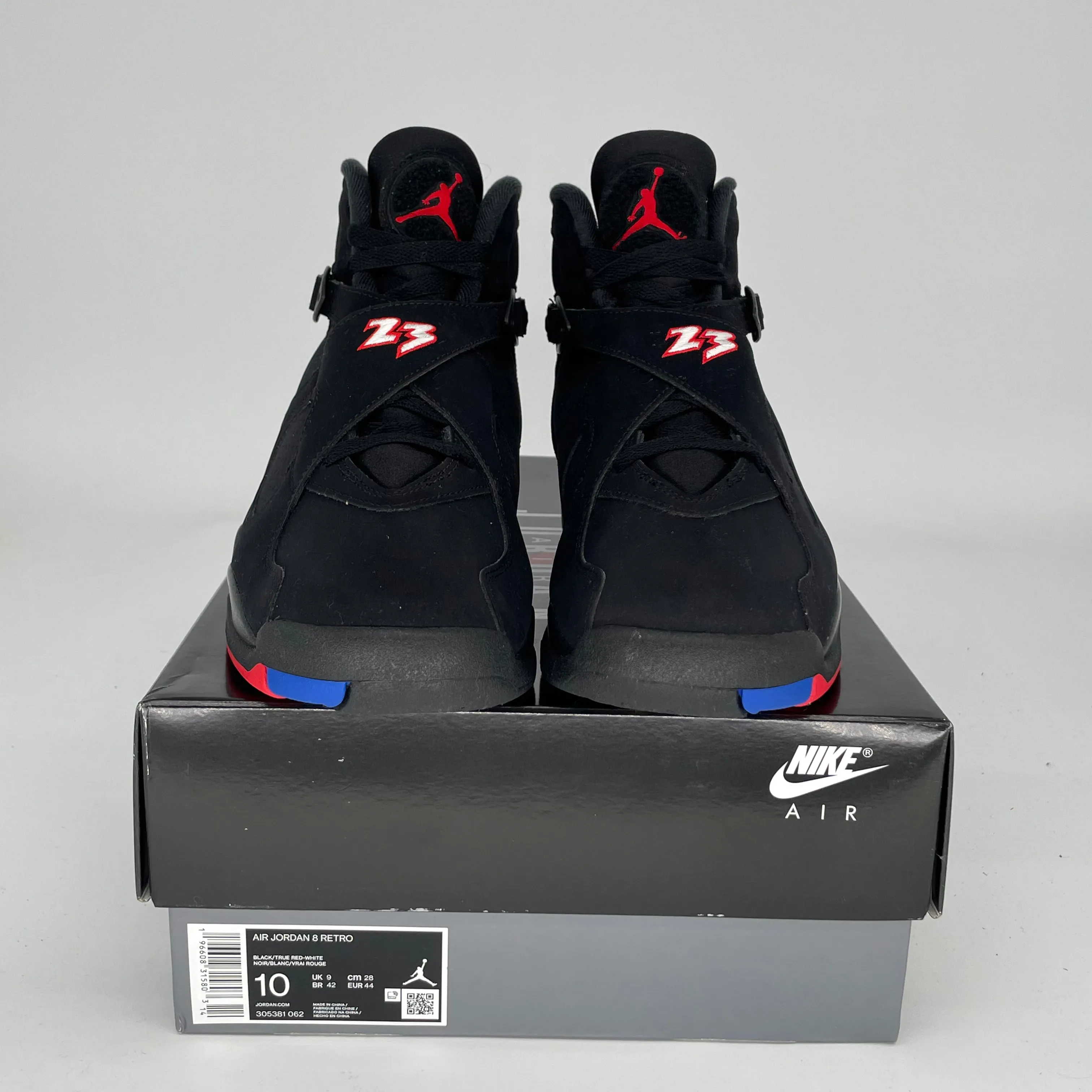 AIR JORDAN 8 PLAYOFFS SIZE 10 305381-062