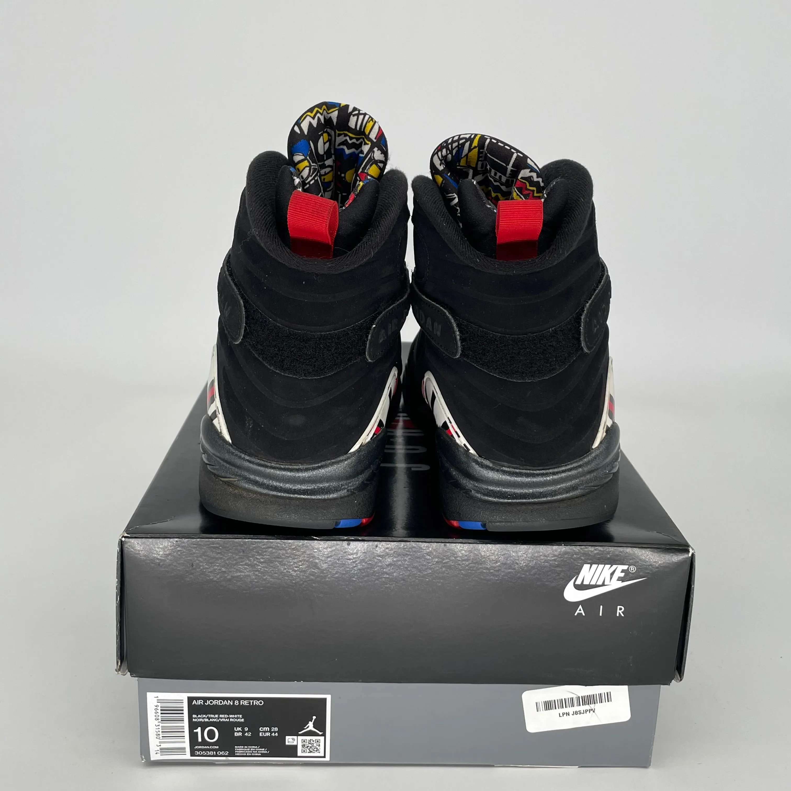 AIR JORDAN 8 PLAYOFFS SIZE 10 305381-062