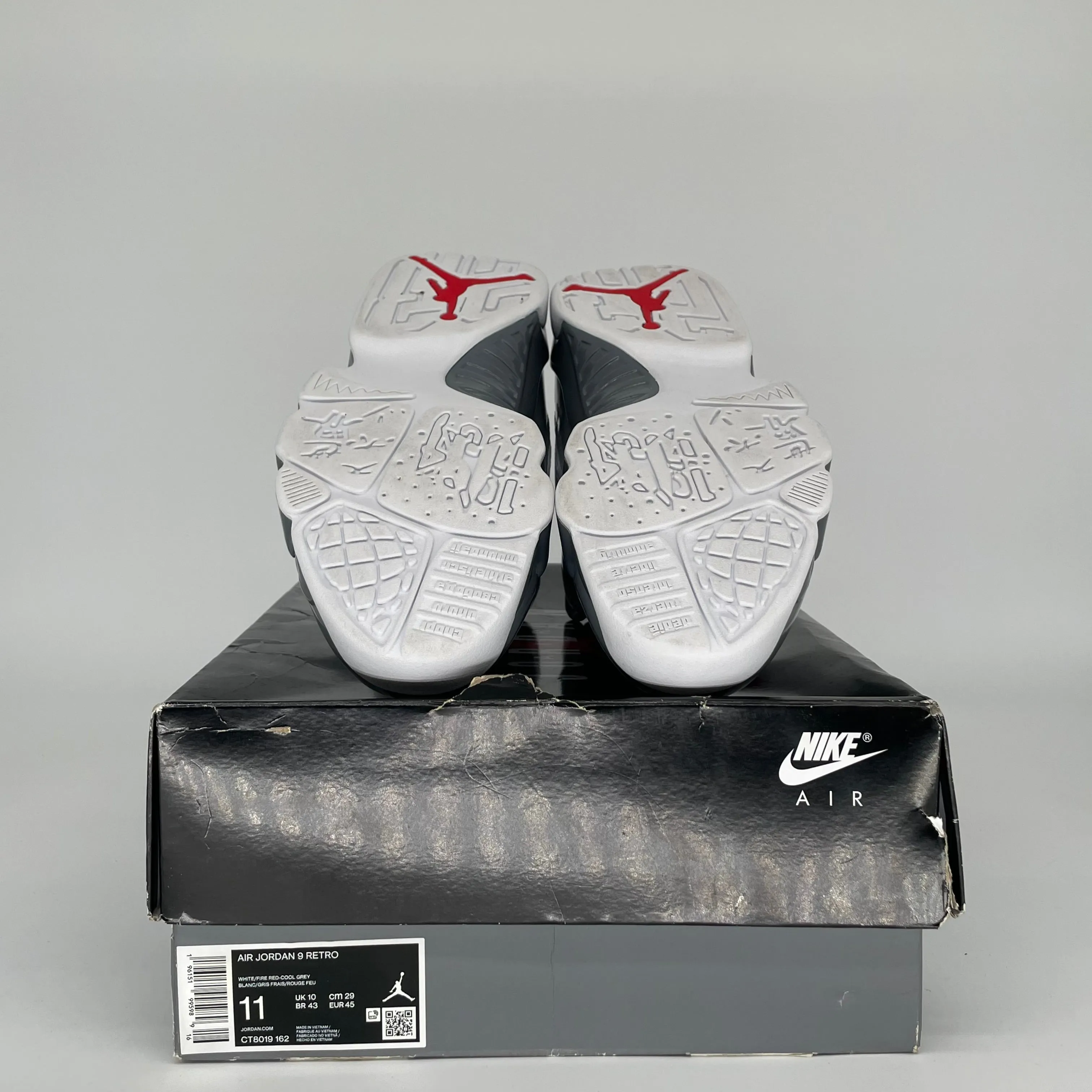 AIR JORDAN 9 FIRE RED SIZE 11 CT8019-162