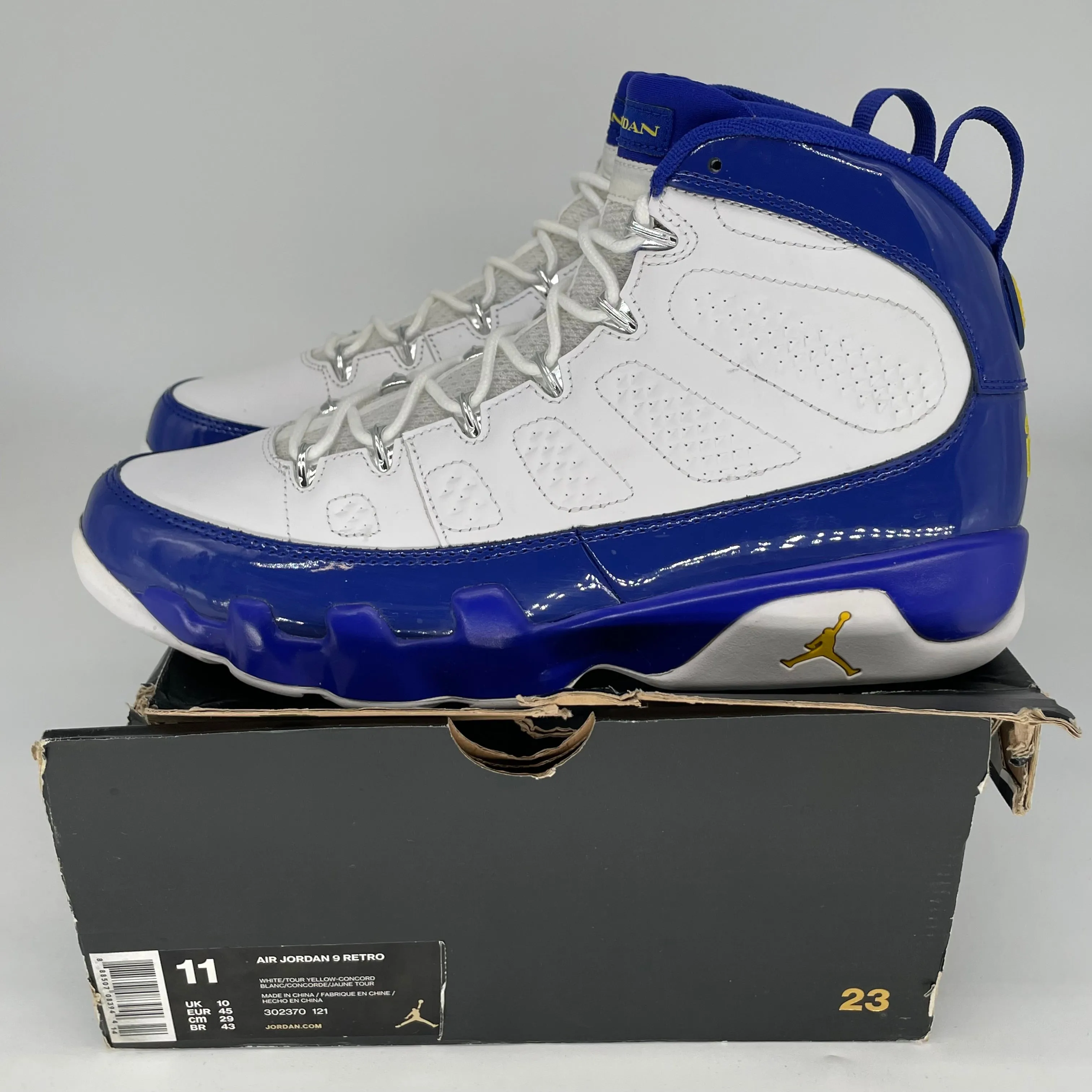 AIR JORDAN 9 KOBE BRYANT SIZE 11 302370-121