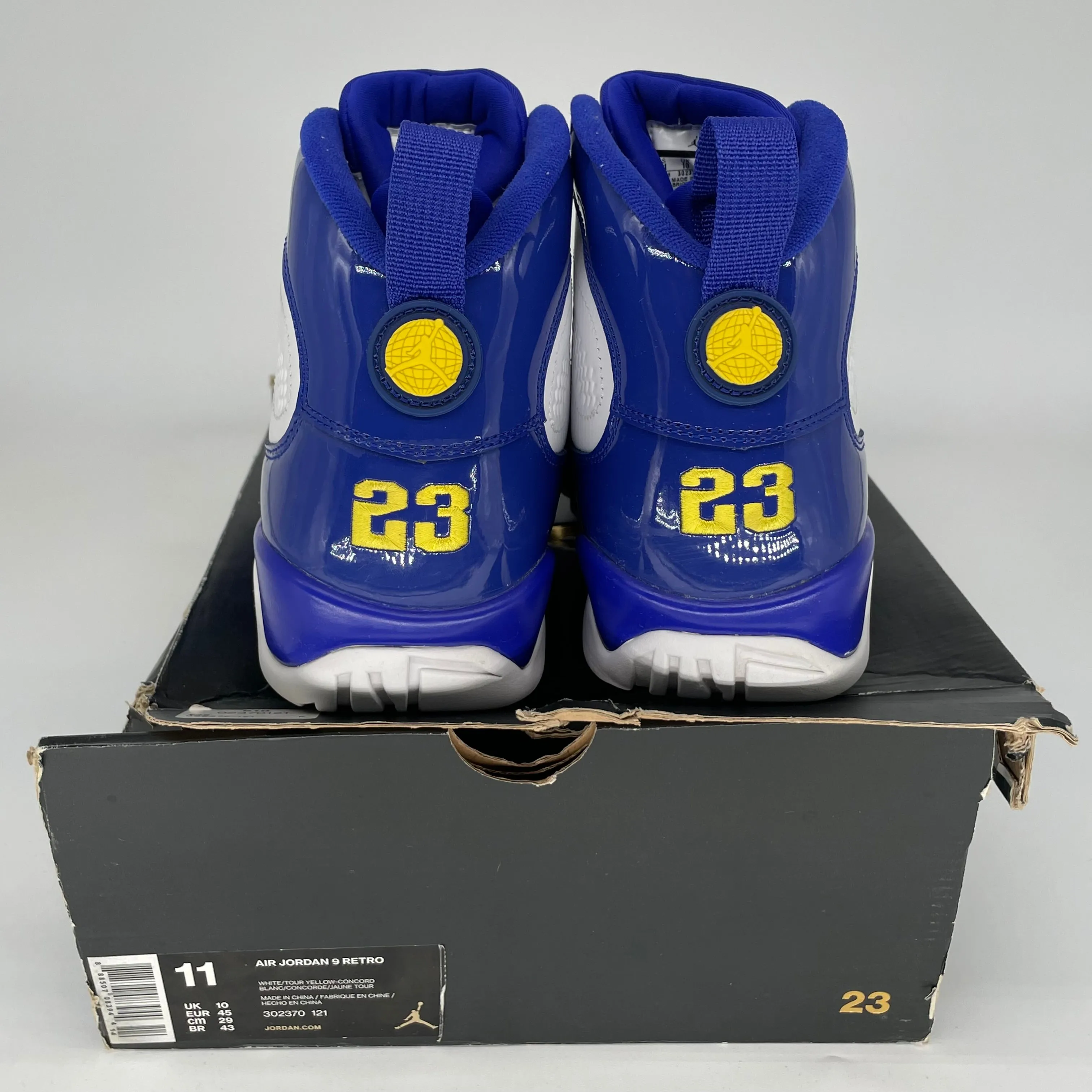 AIR JORDAN 9 KOBE BRYANT SIZE 11 302370-121