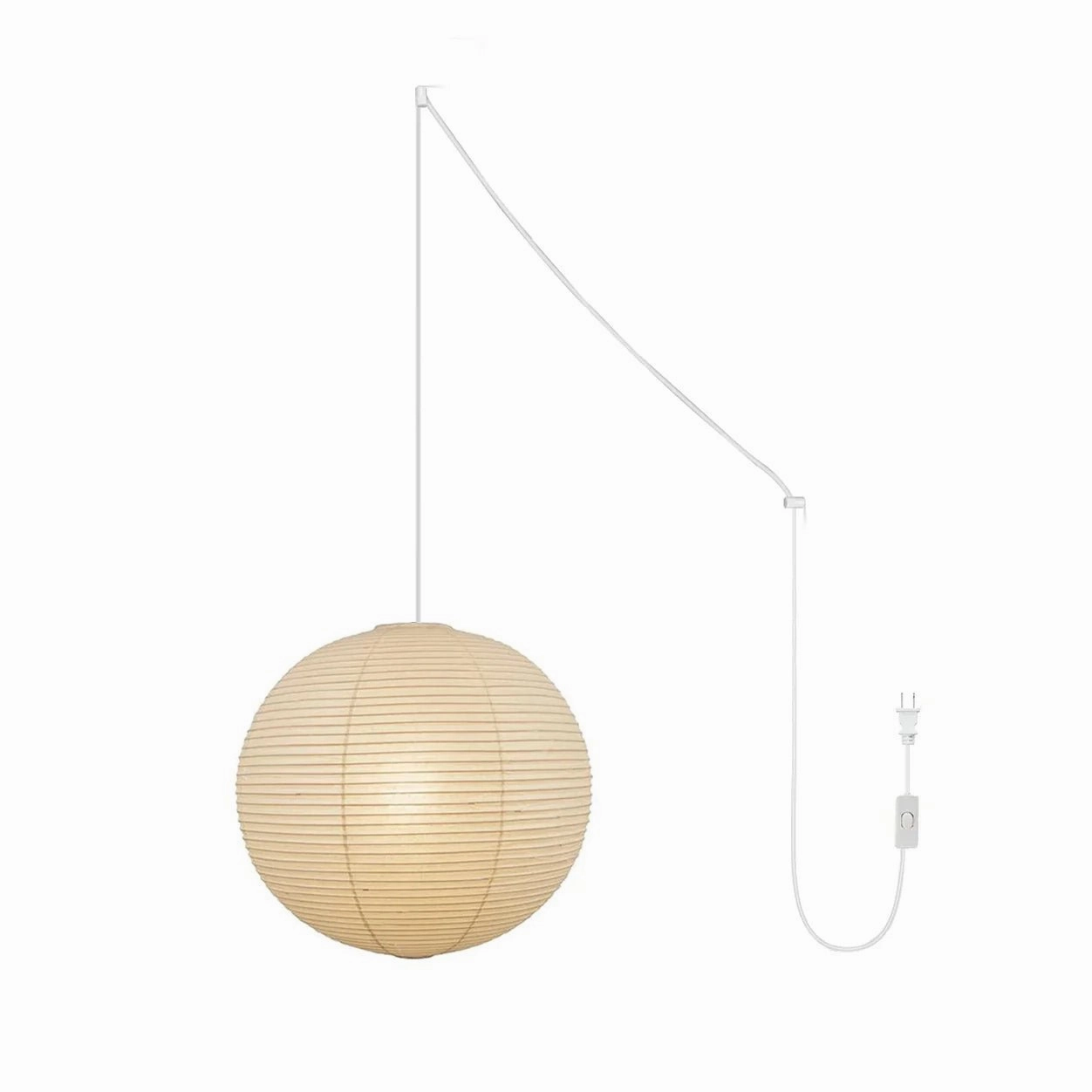 Akari A Round Swag Light