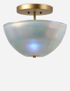 Akari Semi-Flush Mount Light adjustable floor standing lamp