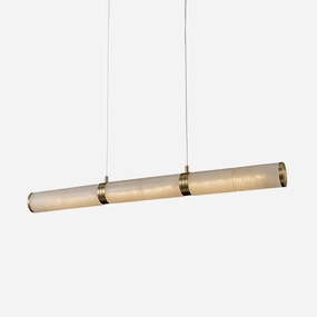 Alabaster Beam Pendant Light surface mount ceiling lamp