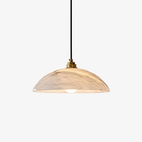 Alabaster Dome Pendant Lamp contemporary ceiling lighting