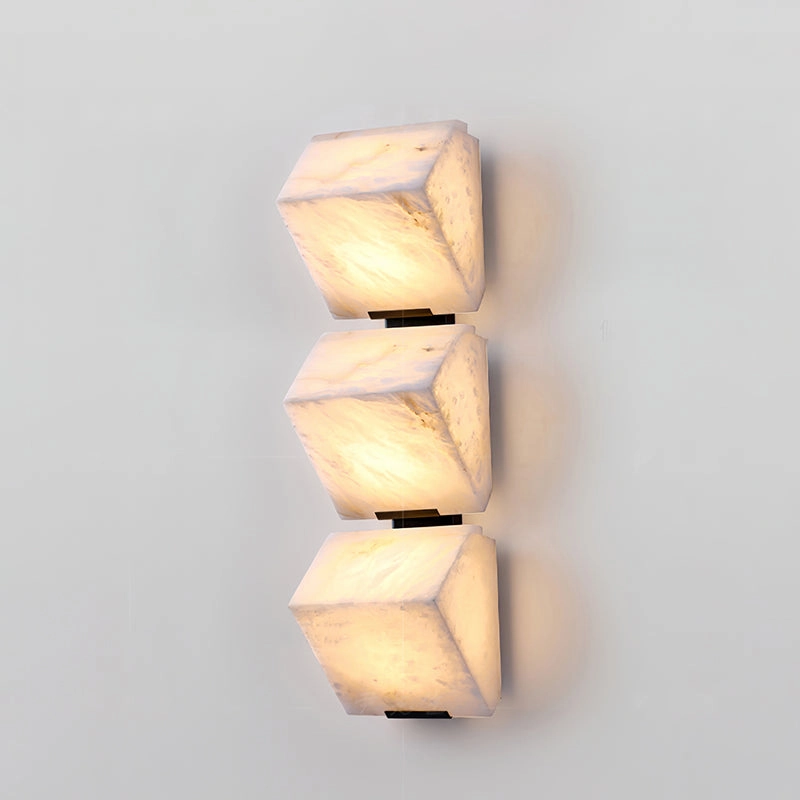 Alabaster Staircase Wall Lamp
