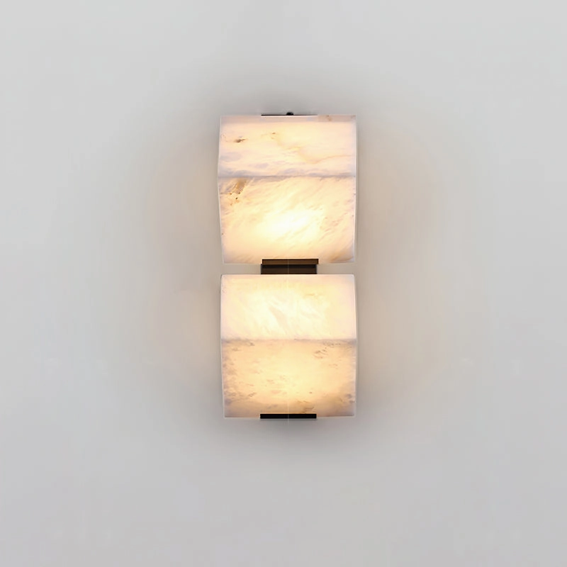 Alabaster Staircase Wall Lamp
