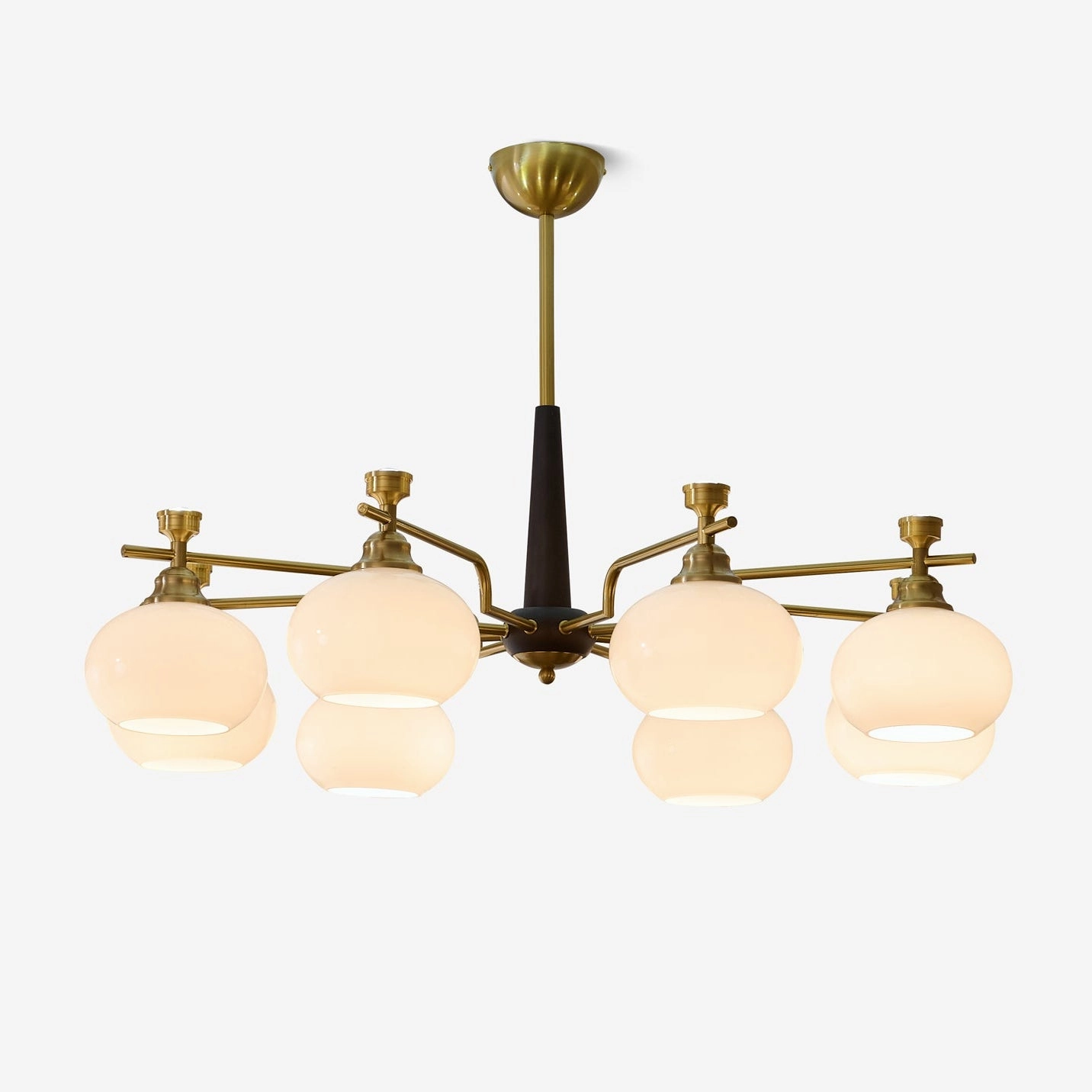 Alistair Sphere Chandelier minimalist reading light