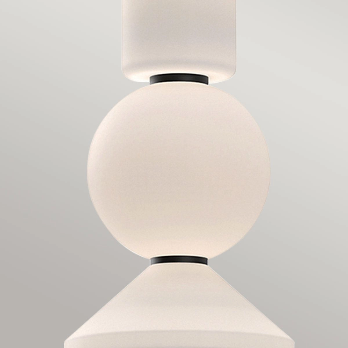 Alora Mood Bijou LED Matt Black Pendant Light