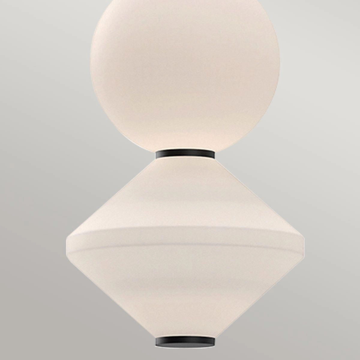 Alora Mood Bijou LED Matt Black Pendant Light