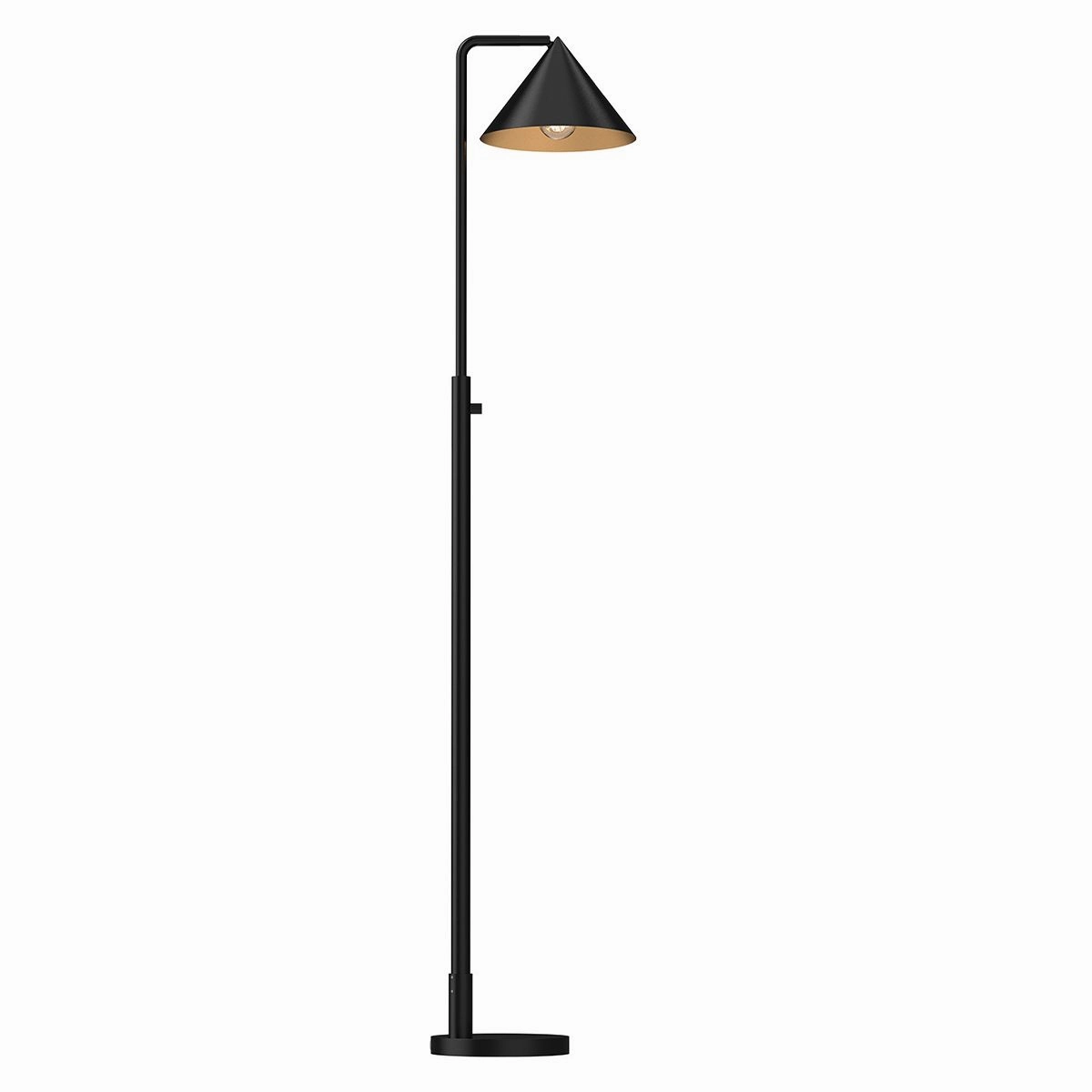 Alora Mood Remyck Black Floor Lamp creative lampshade design