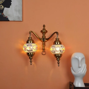 Aluminium Multicolor 2 Wall Lights decorative ceiling fixture