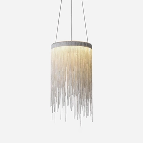 Aluminum Chain Tassel Pendant Light surface mount ceiling lamp