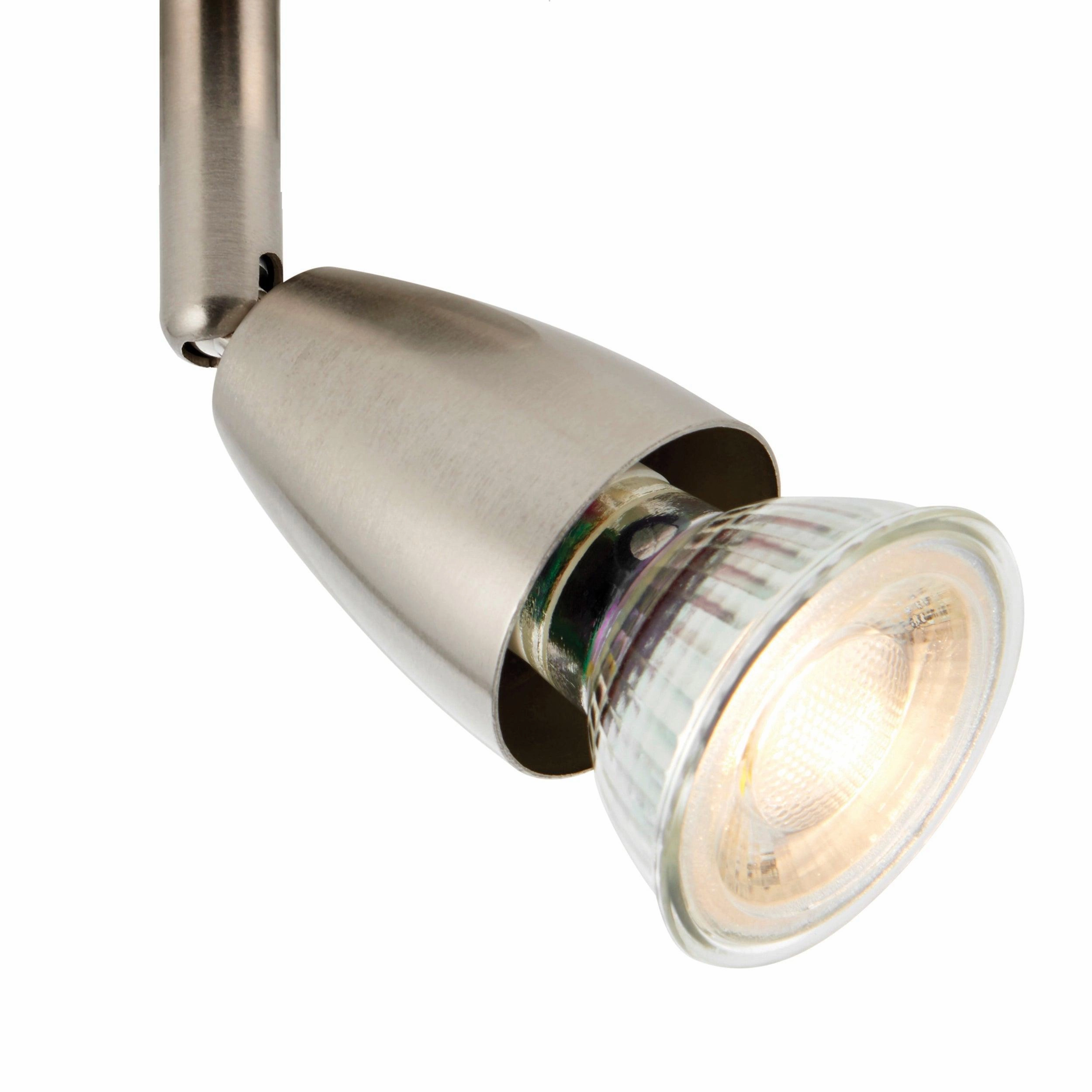 Amalfi 4 Light NIckel Bar Spotlight 35W