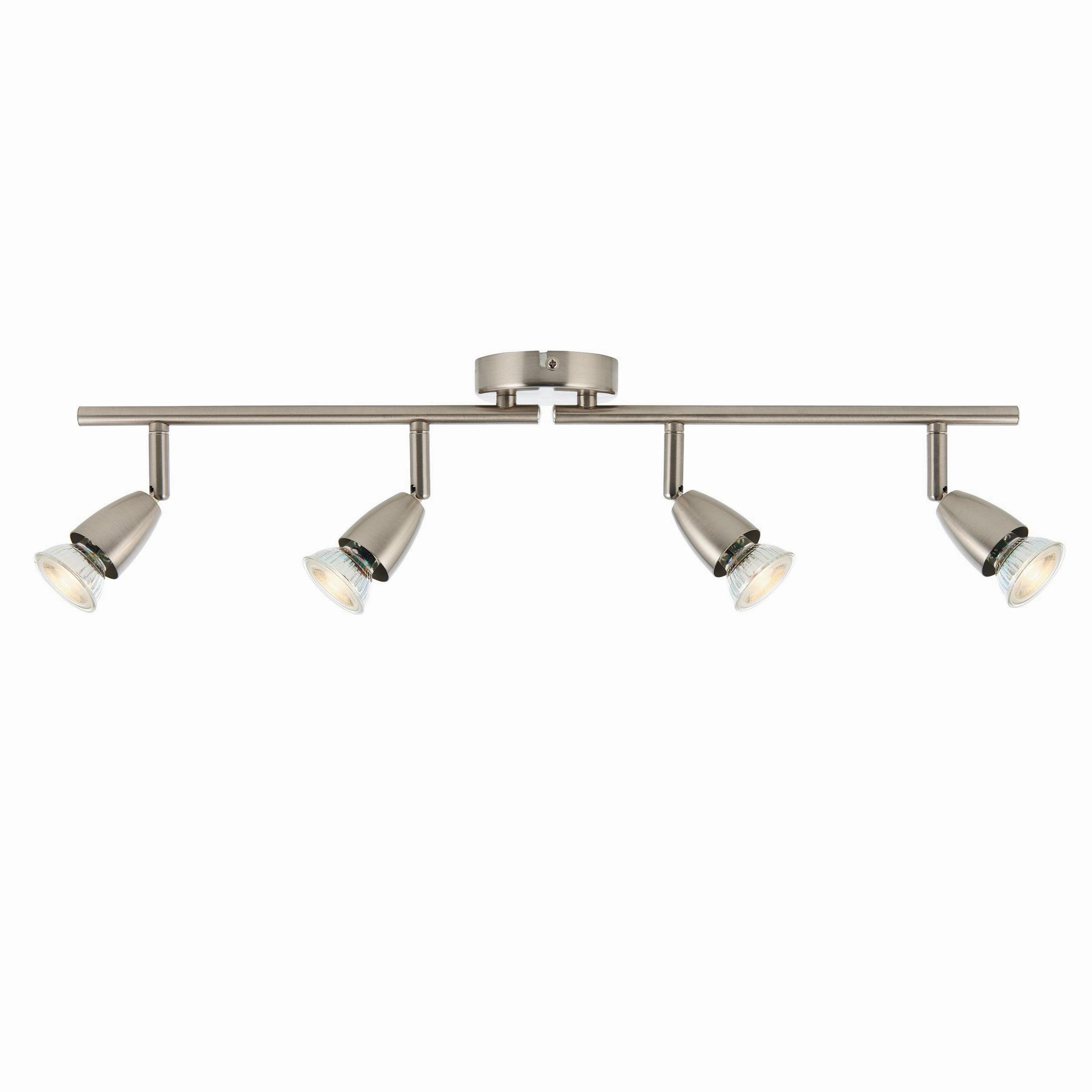 Amalfi 4 Light NIckel Bar Spotlight 35W