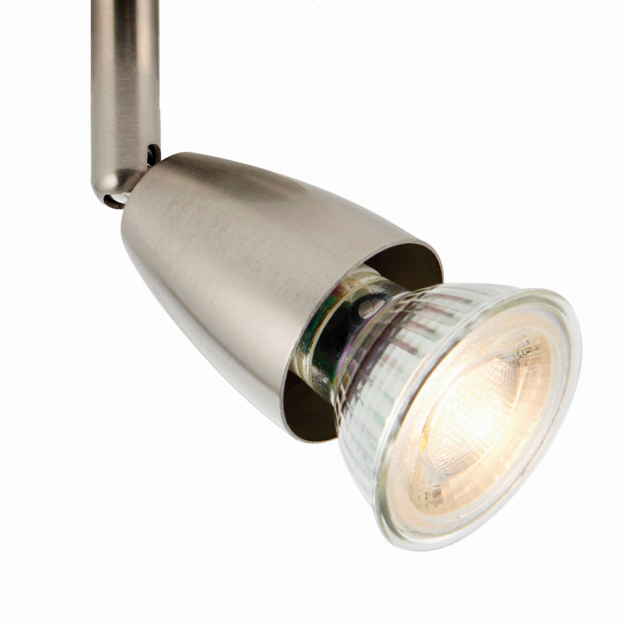 Amalfi 6 Light NIckel Bar Spotlight 35W