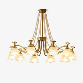 Amaris Rose Chandelier minimalist reading light
