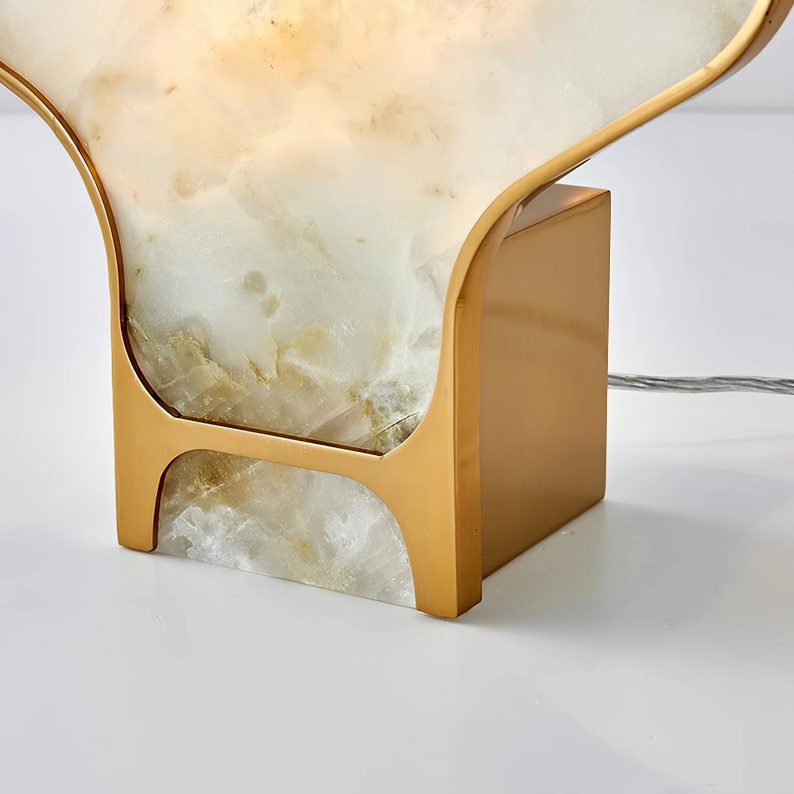 Andrea Alabaster Table Lamp