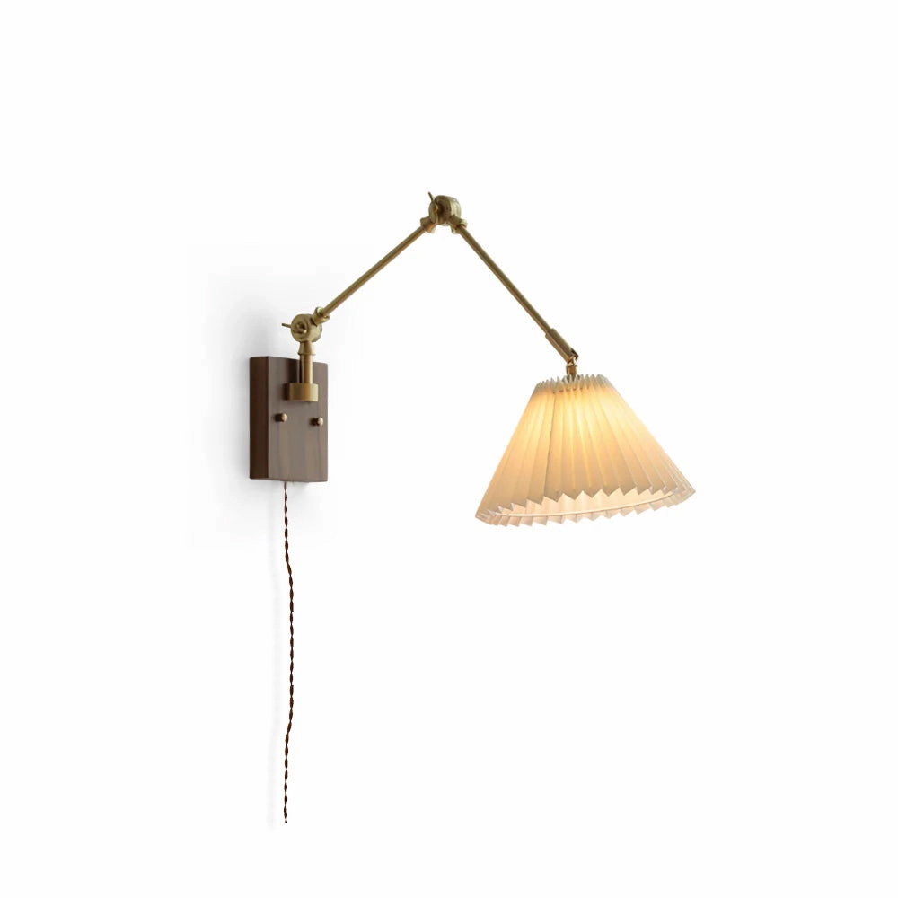 Angeline Swing Arm Plug In Wall Lamp designer outdoor lamp