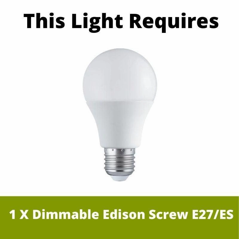 Angelique Small Tiffany Ceiling Light - 1 Bulb Fitting