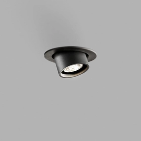 Angle LED Sort - 2700K - LIGHT-POINT tall arc lamp for living room