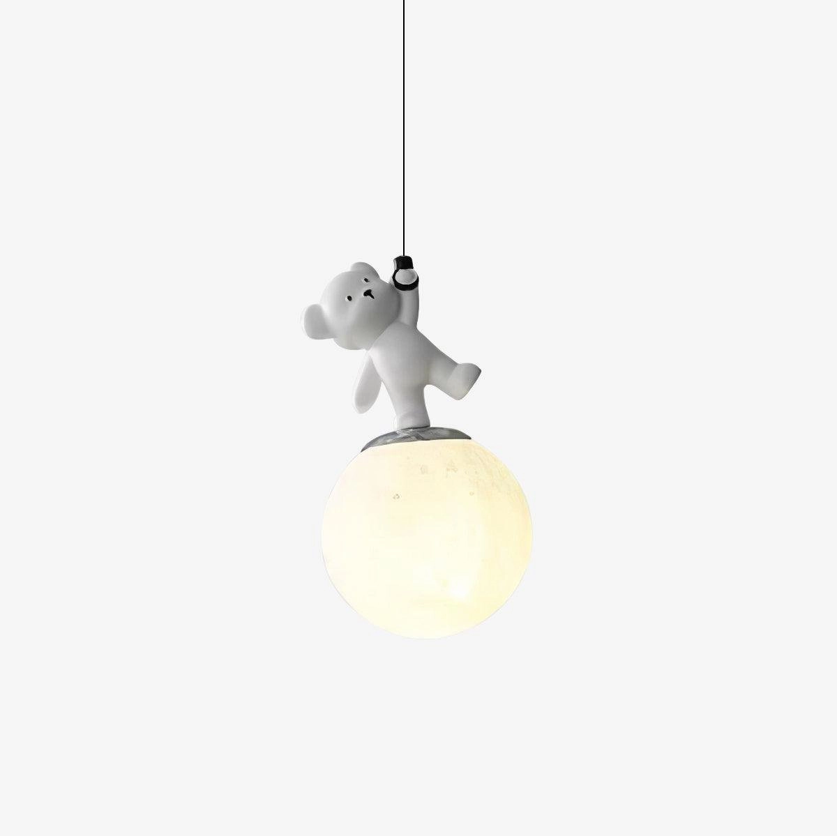 Animal And Moon Pendant Light surface mount ceiling lamp