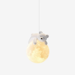 Animal Sleeping Pendant Lamp contemporary ceiling lighting