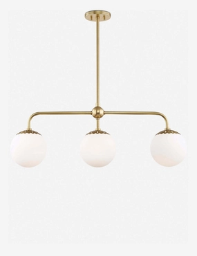 Annetta Linear Chandelier modern floor lamp