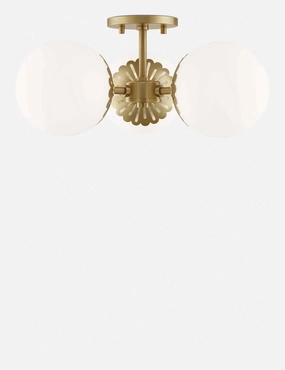 Annetta Semi-Flush Mount Light adjustable floor standing lamp