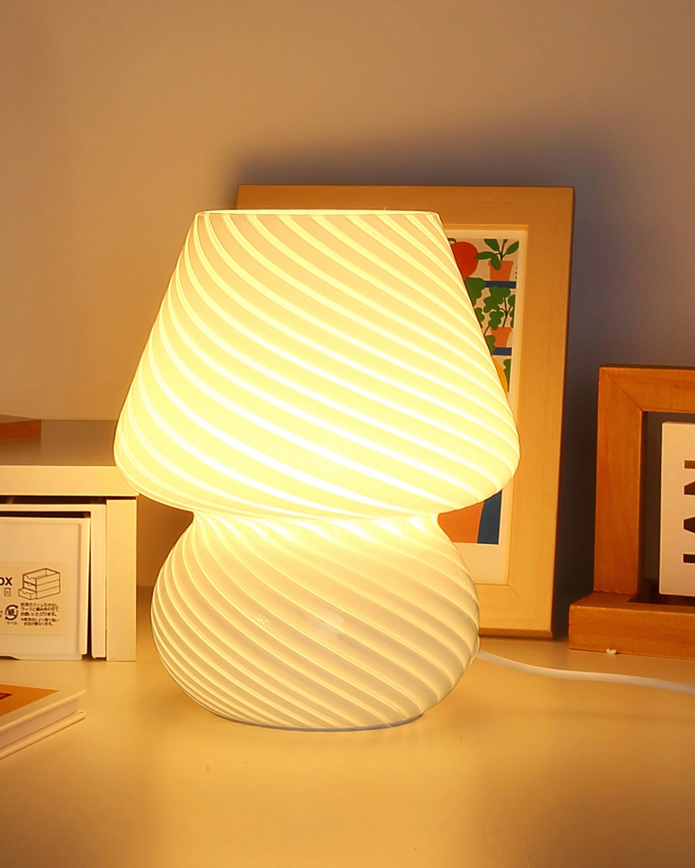 Ansel Glass Table Lamp