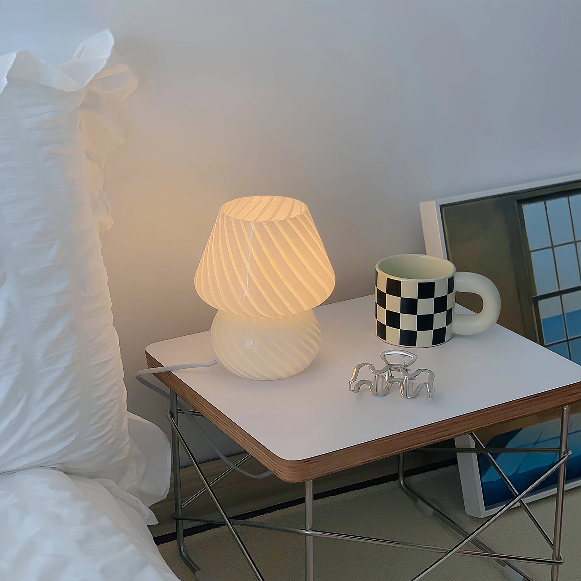 Ansel Glass Table Lamp