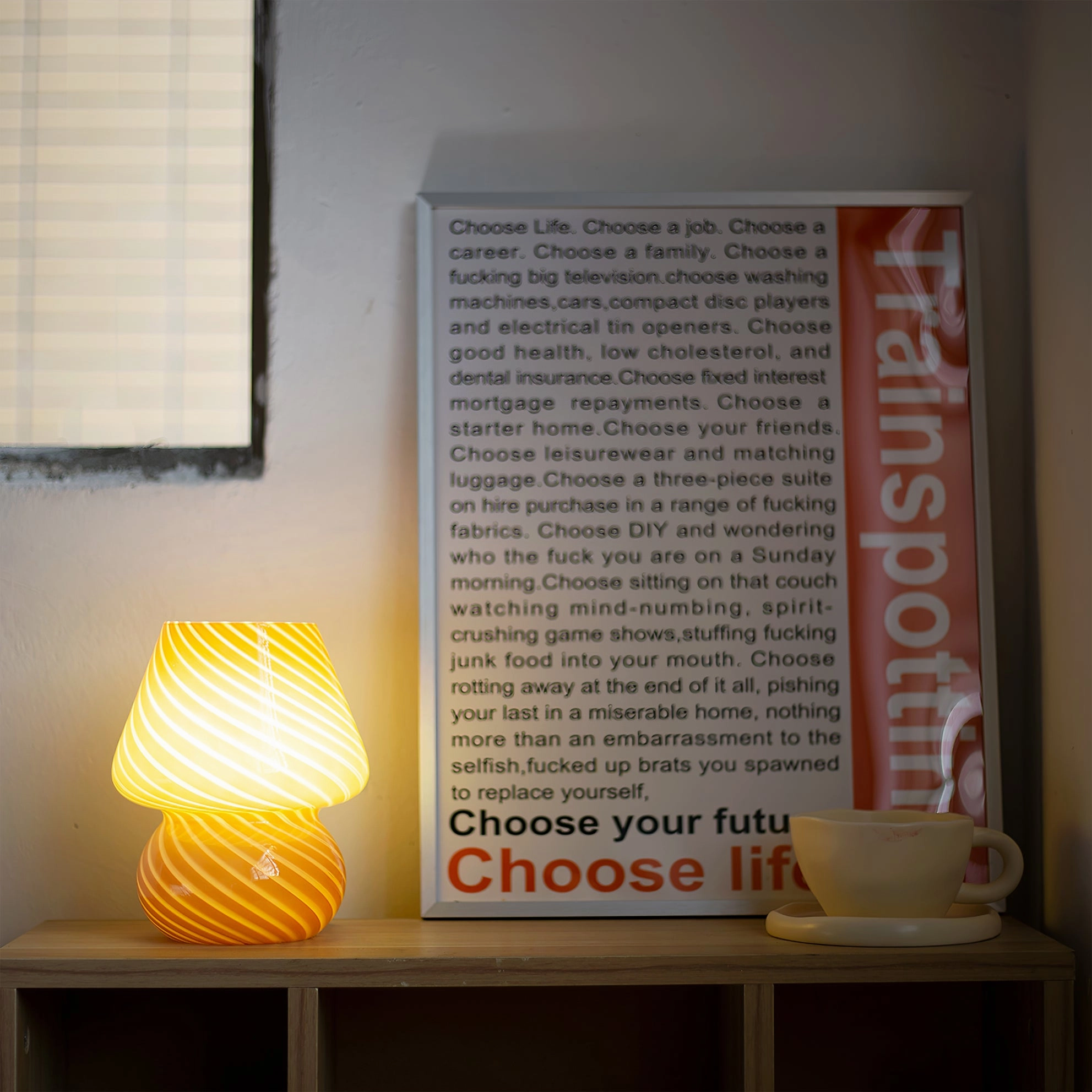 Ansel Glass Table Lamp