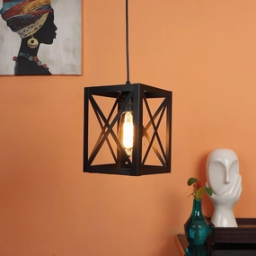 Antique Black  Iron Cluster Hanging Lights decorative ceiling fixture