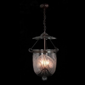 Antique Bronze Georgian Ceiling Lantern 3 Light FERN498 ambient ceiling fixture
