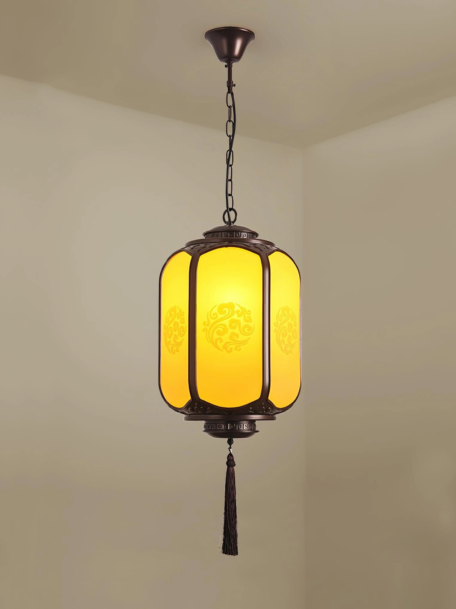 Antique Lantern Outdoor Pendant Light