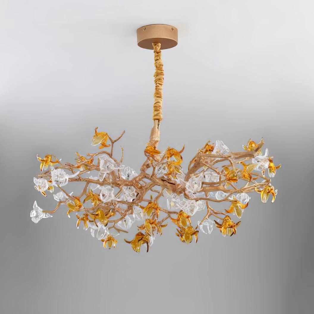 Aosta Brass Branch Chandelier