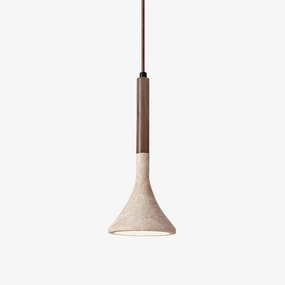 Aplomb Travertine Pendant Lamp contemporary ceiling lighting