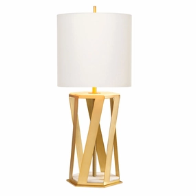 Apollo 1 Light Brushed Brass Table Lamp energy-saving LED light