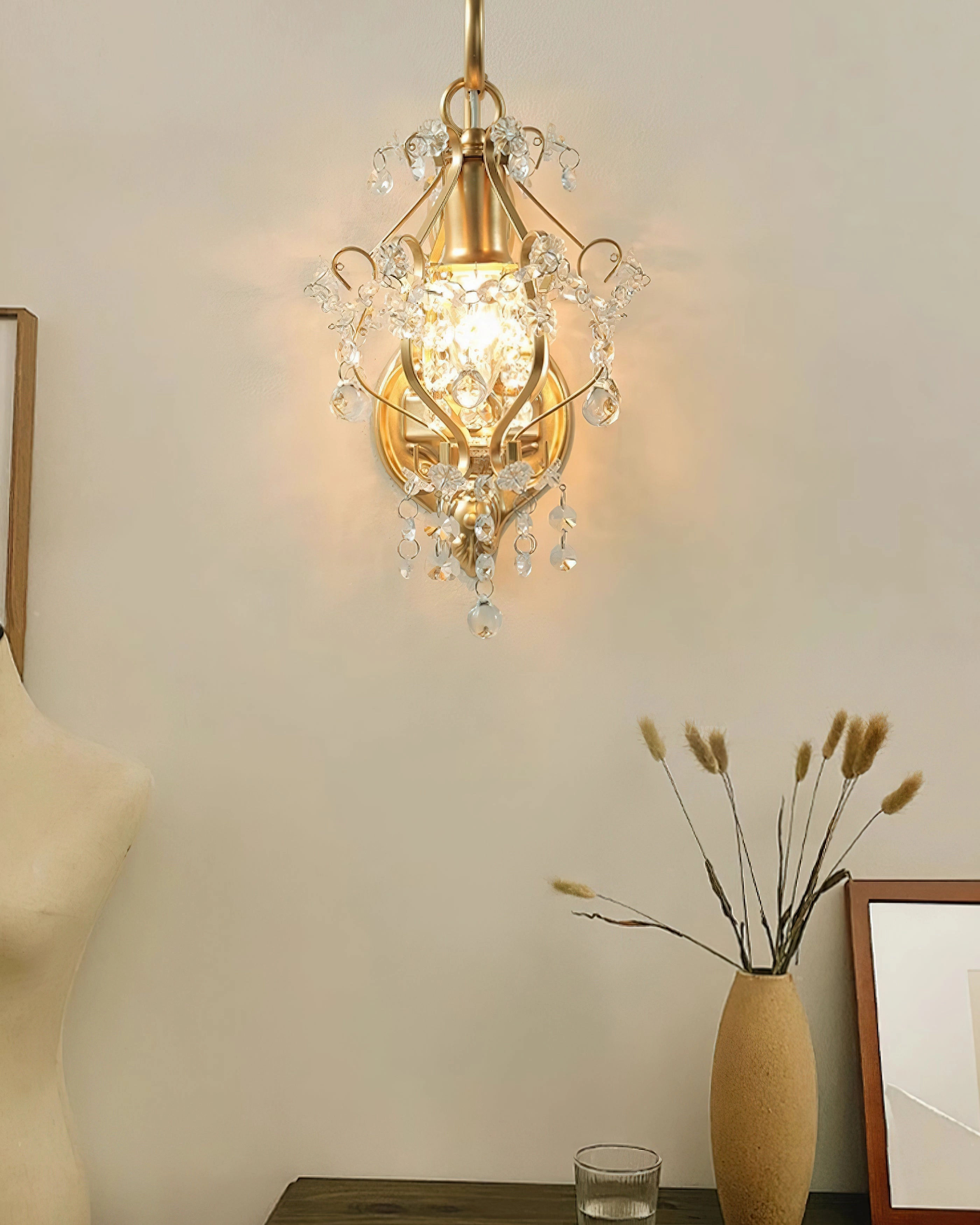 Apttek Crystal Wall Lamp