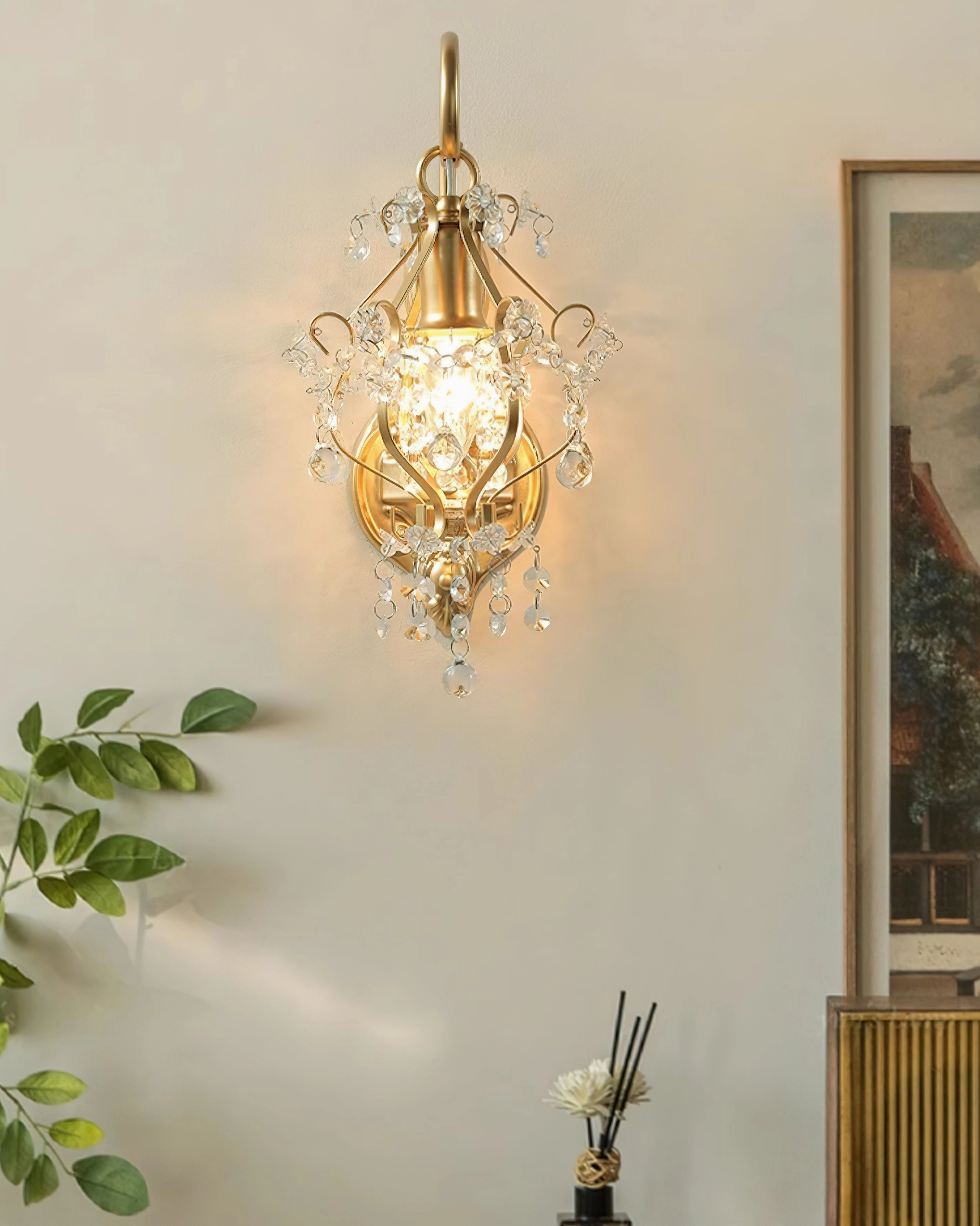 Apttek Crystal Wall Lamp