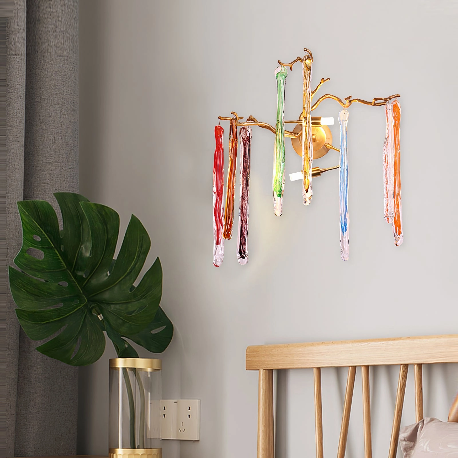 Aqua Salix Wall Lamp